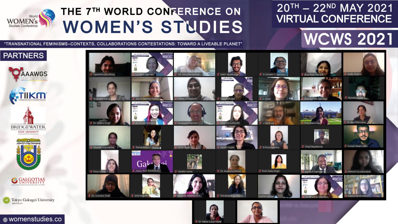 The 8th World Conference on Women’s Studies 2022 (WCWS 2022)
