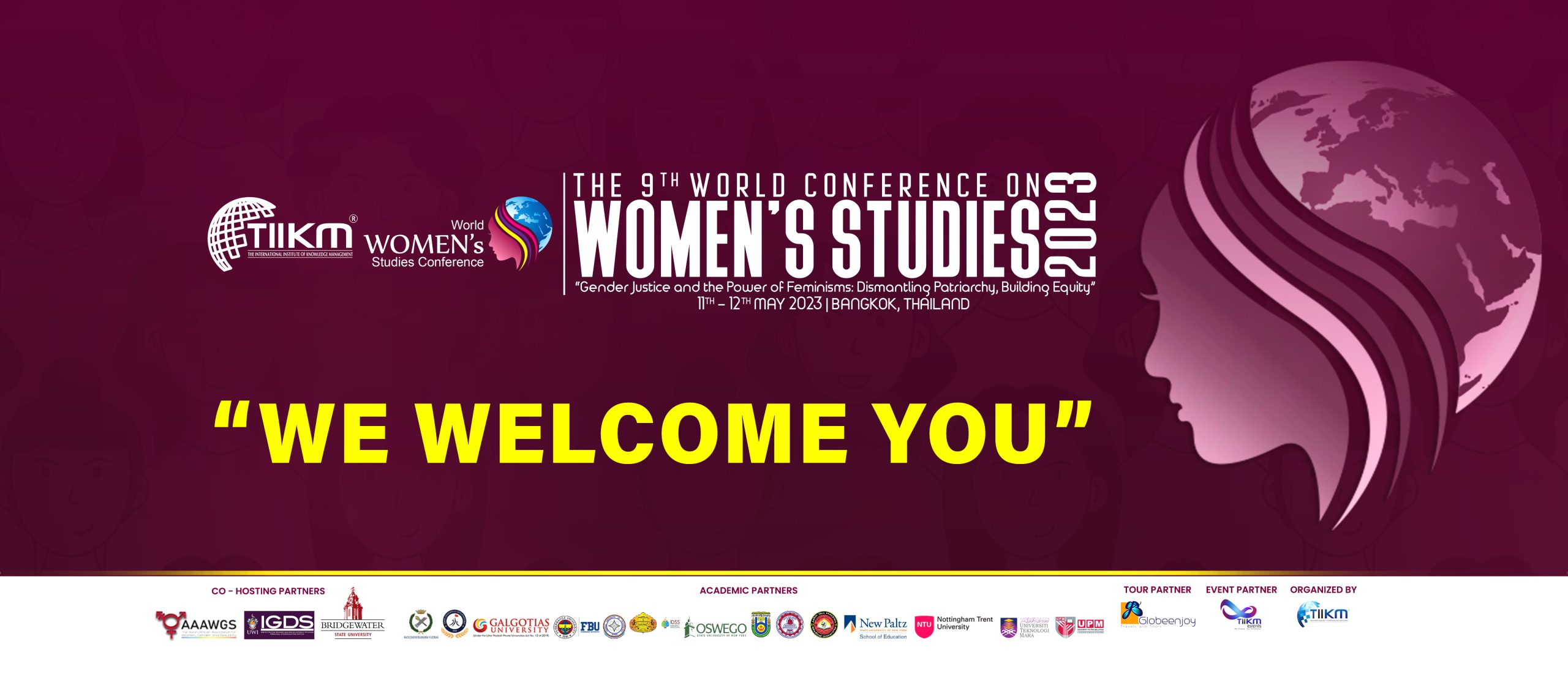 WCWS 2023 Facebook Cover The 10th World Conference on Women's Studies