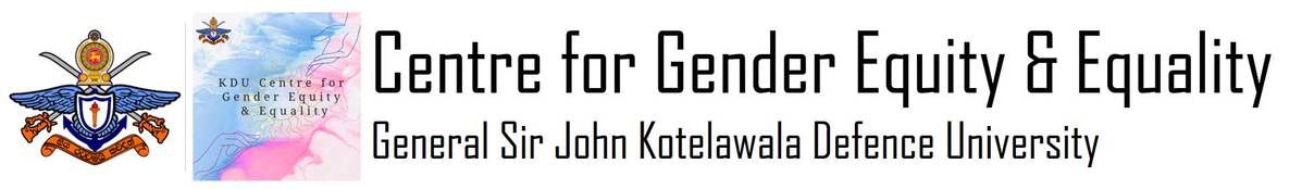 The Center for Gender Equity and Equality of General Sir John Kotelawala Defence University
